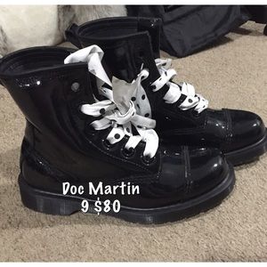 Shiny Doc Martin Size 9